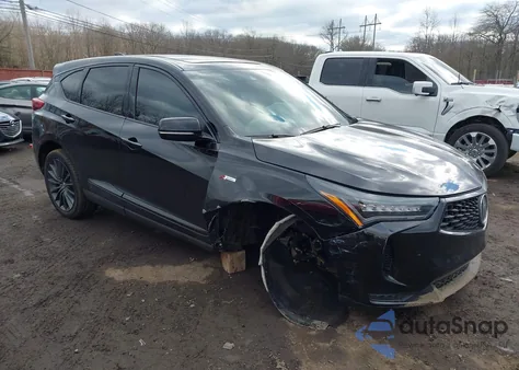 2023 Acura Rdx A-Spec Advance Package z USA, uszkodzony, nr VIN 5J8TC2H89PL001782
